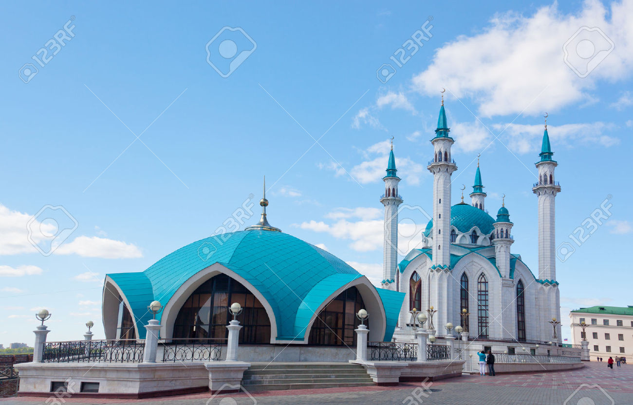 Nice Images Collection: Qolsharif Mosque Desktop Wallpapers