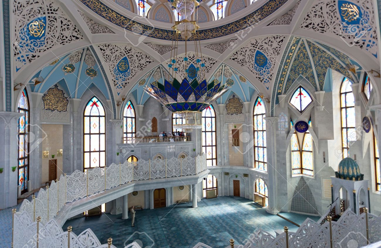 Qolsharif Mosque Backgrounds, Compatible - PC, Mobile, Gadgets| 1300x846 px