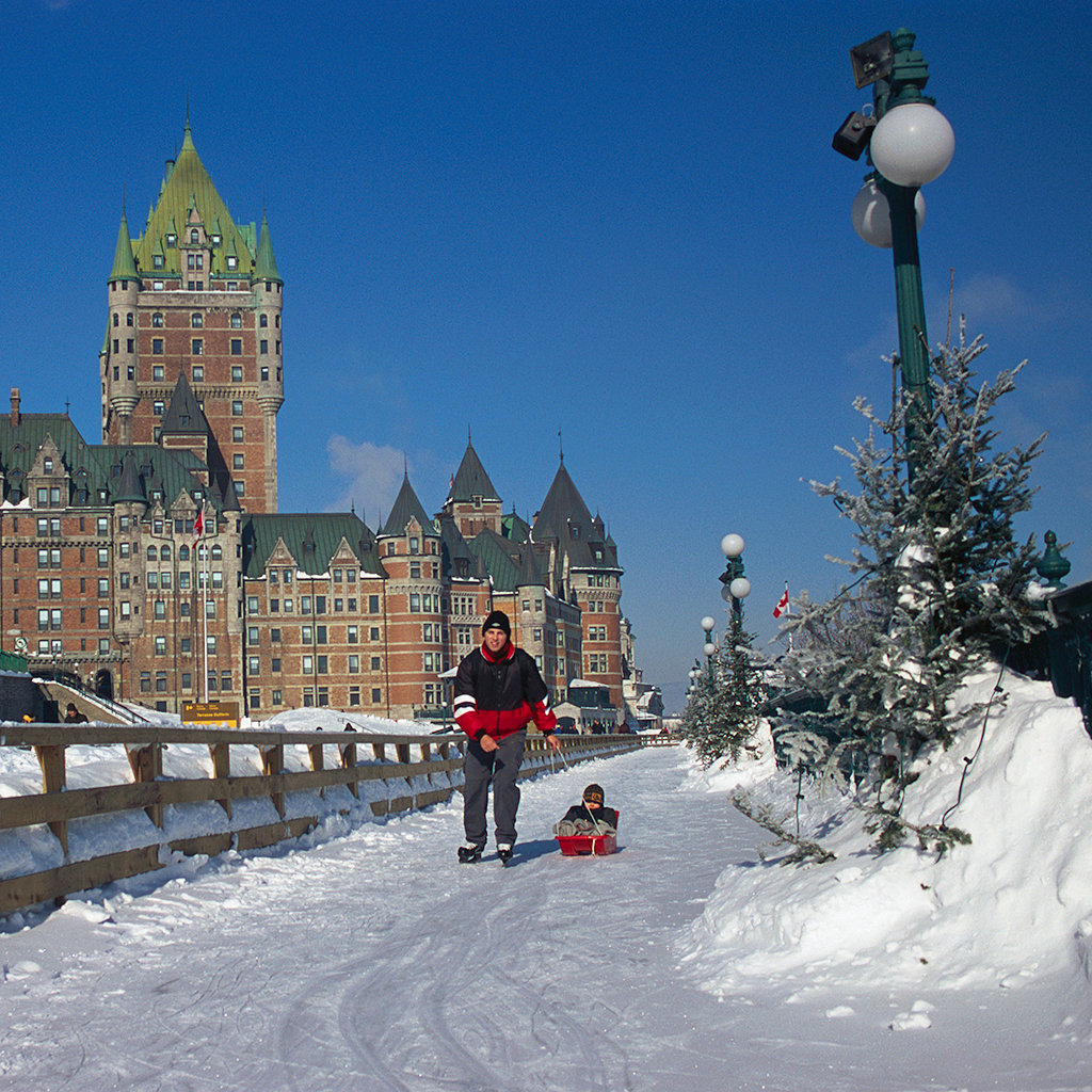 Провинция Квебек зимой