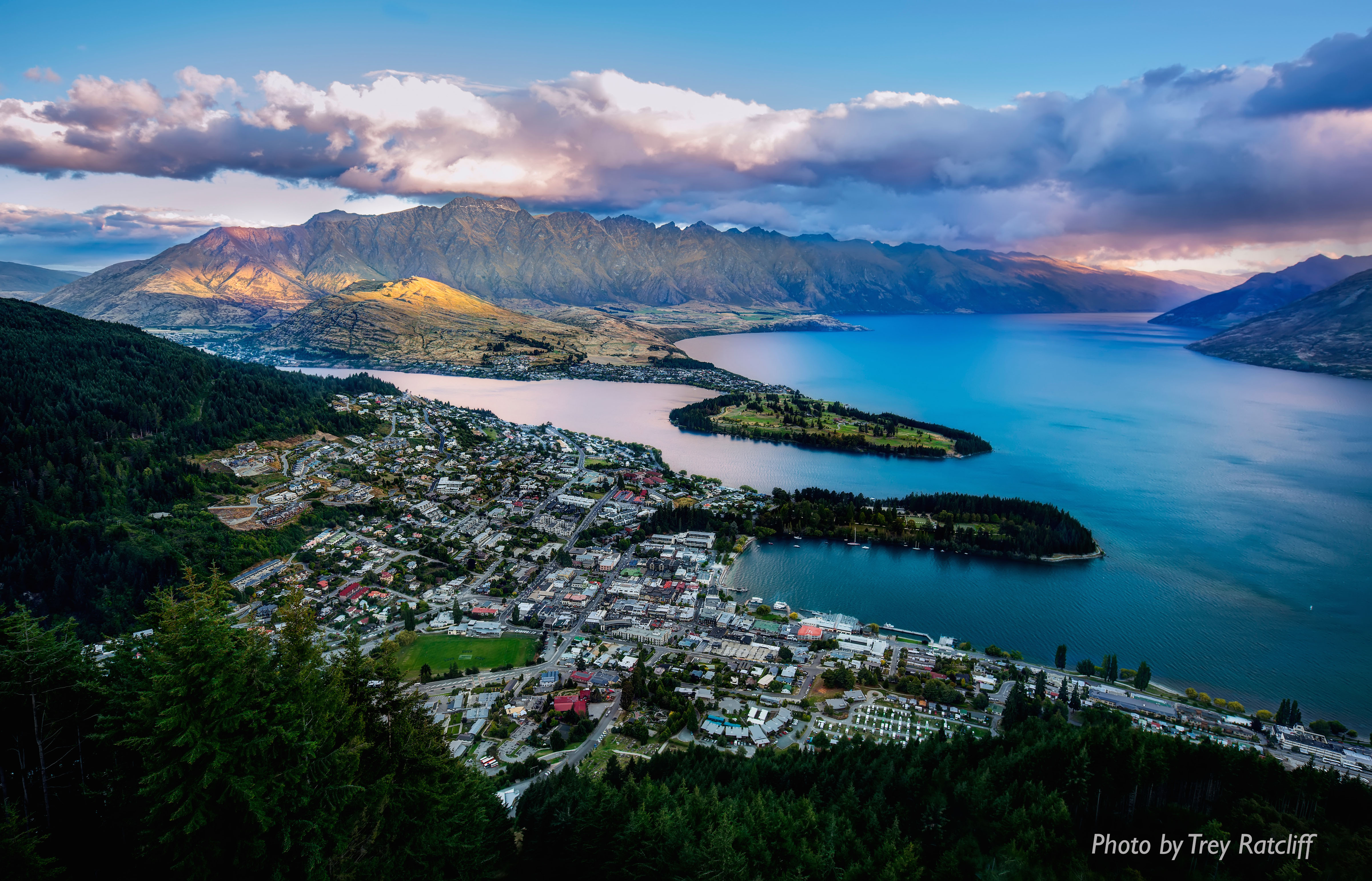HD Quality Wallpaper | Collection: Man Made, 4800x3082 Queenstown (New Zealand)