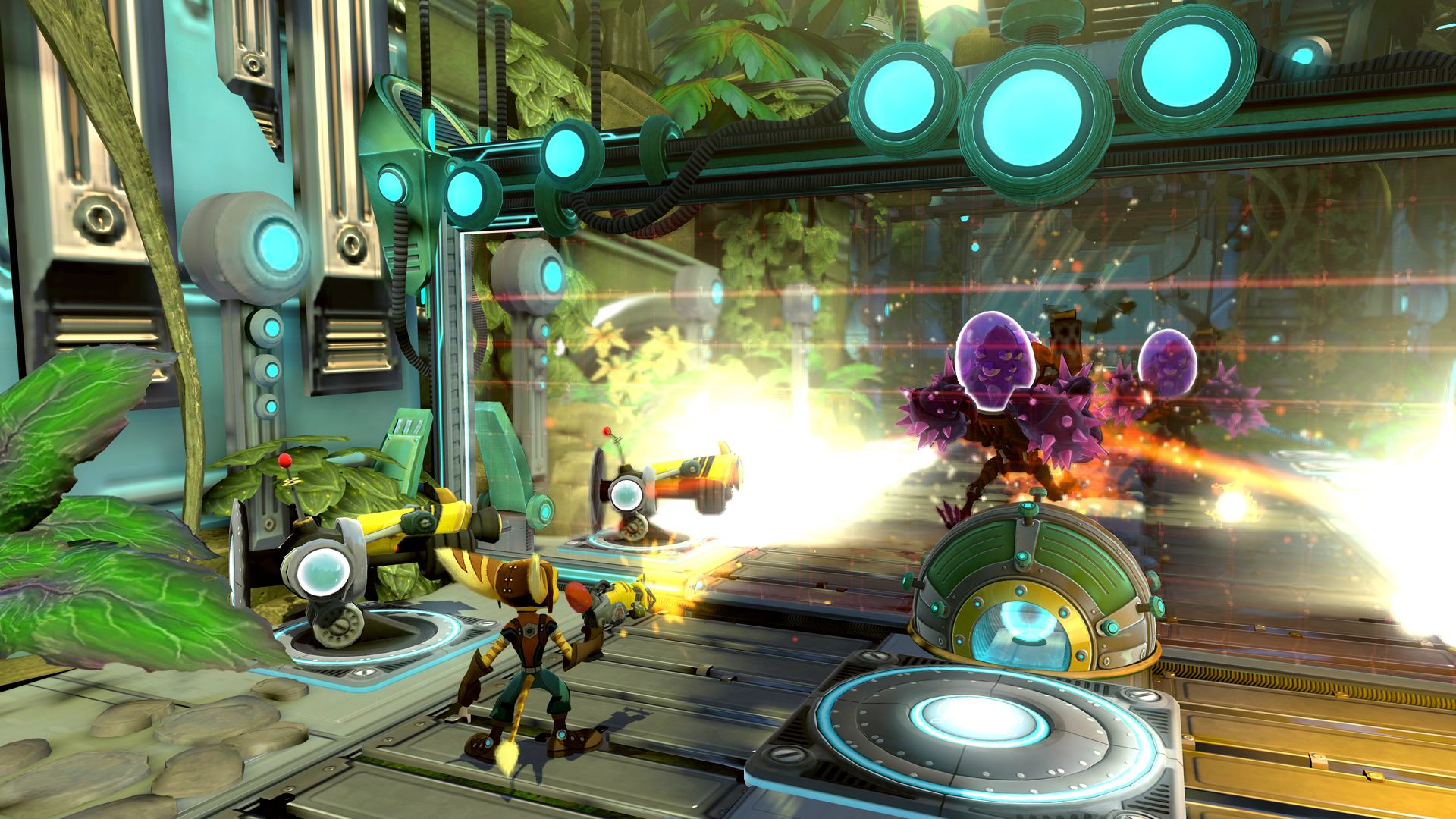 HD Quality Wallpaper | Collection: Video Game, 1920x1080 Ratchet & Clank: Full Frontal Assault