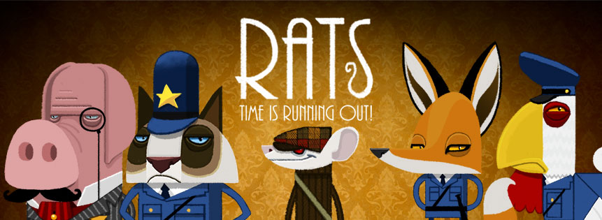 HD Quality Wallpaper | Collection: Video Game, 861x315 Rats - Time Is Running Out!