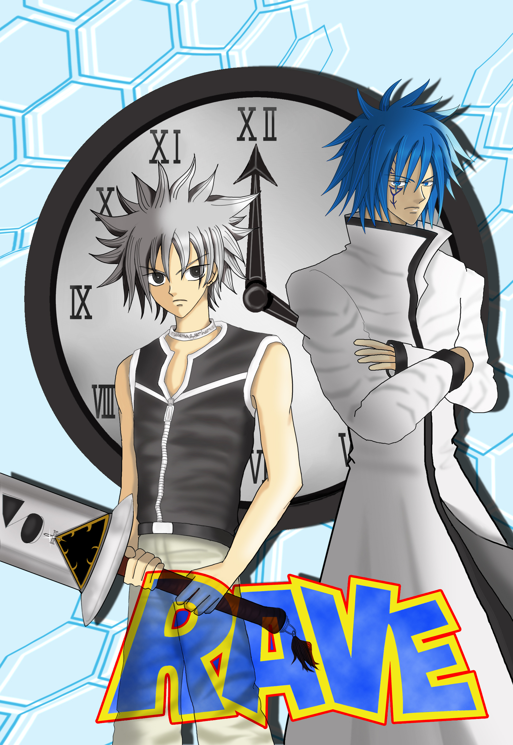 Nice wallpapers Rave Master 1672x2429px