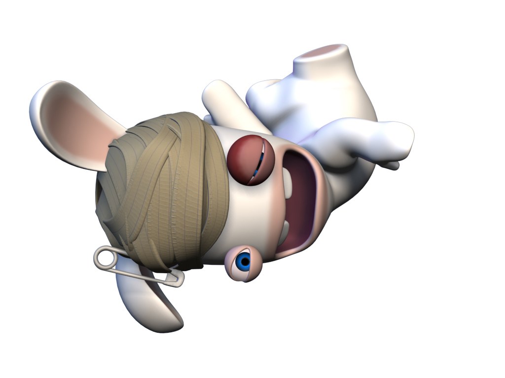 HD Quality Wallpaper | Collection: Video Game, 1024x768 Raving Rabbids