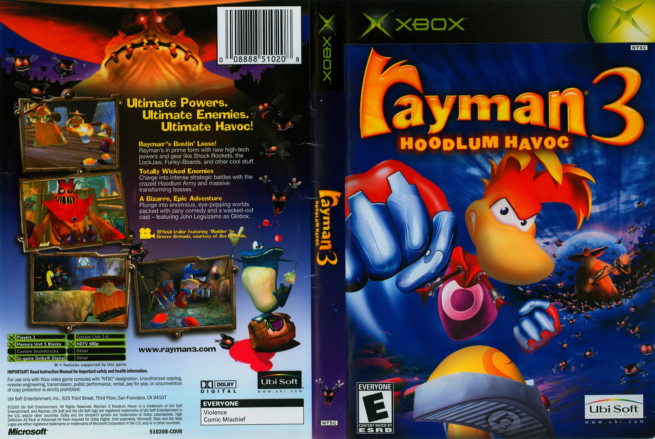 Rayman 3: Hoodlum Havoc HD wallpapers, Desktop wallpaper - most viewed