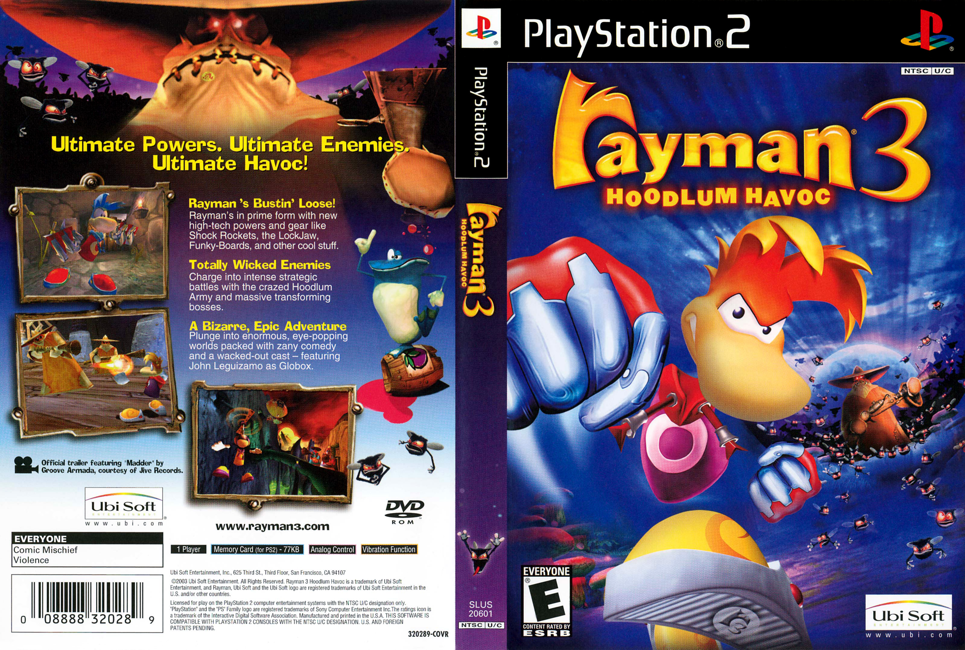 Rayman 3: Hoodlum Havoc HD wallpapers, Desktop wallpaper - most viewed