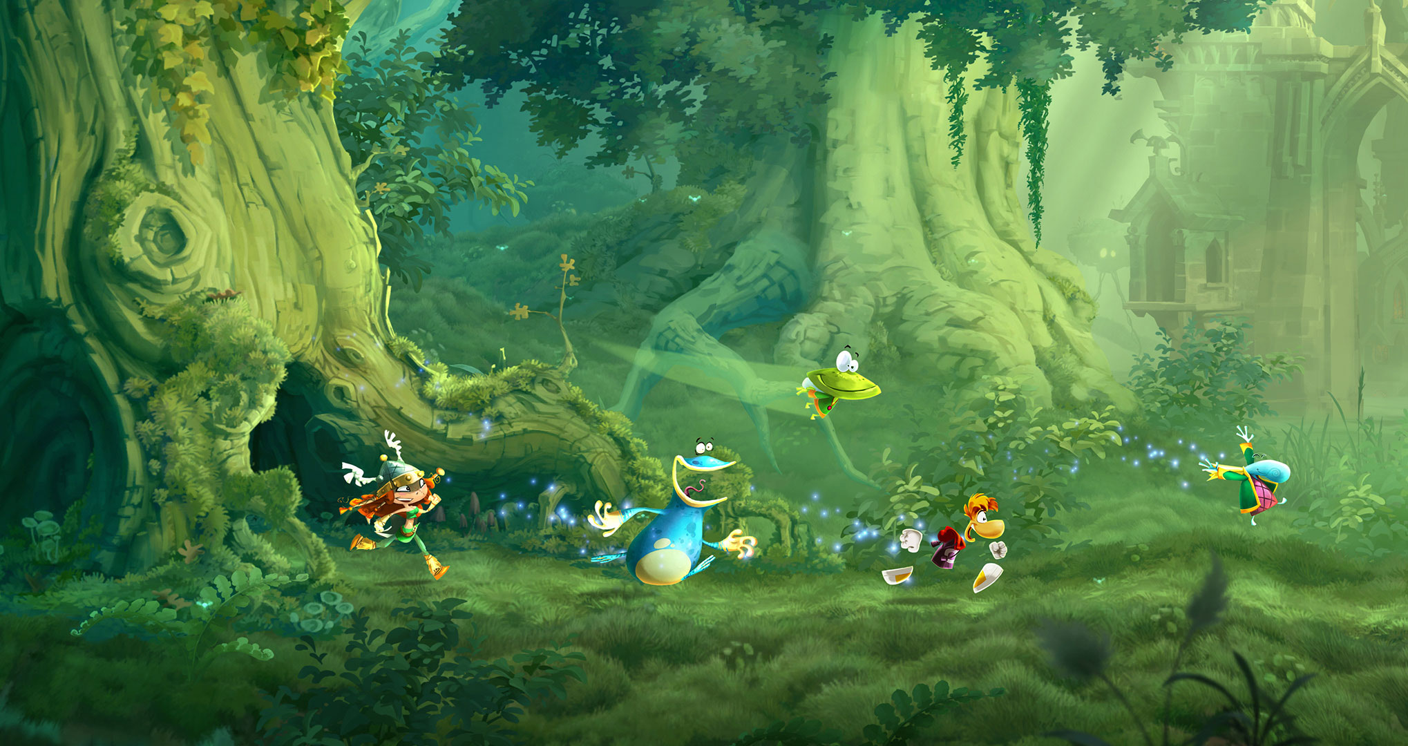 HD Quality Wallpaper | Collection: Video Game, 2038x1080 Rayman Legends