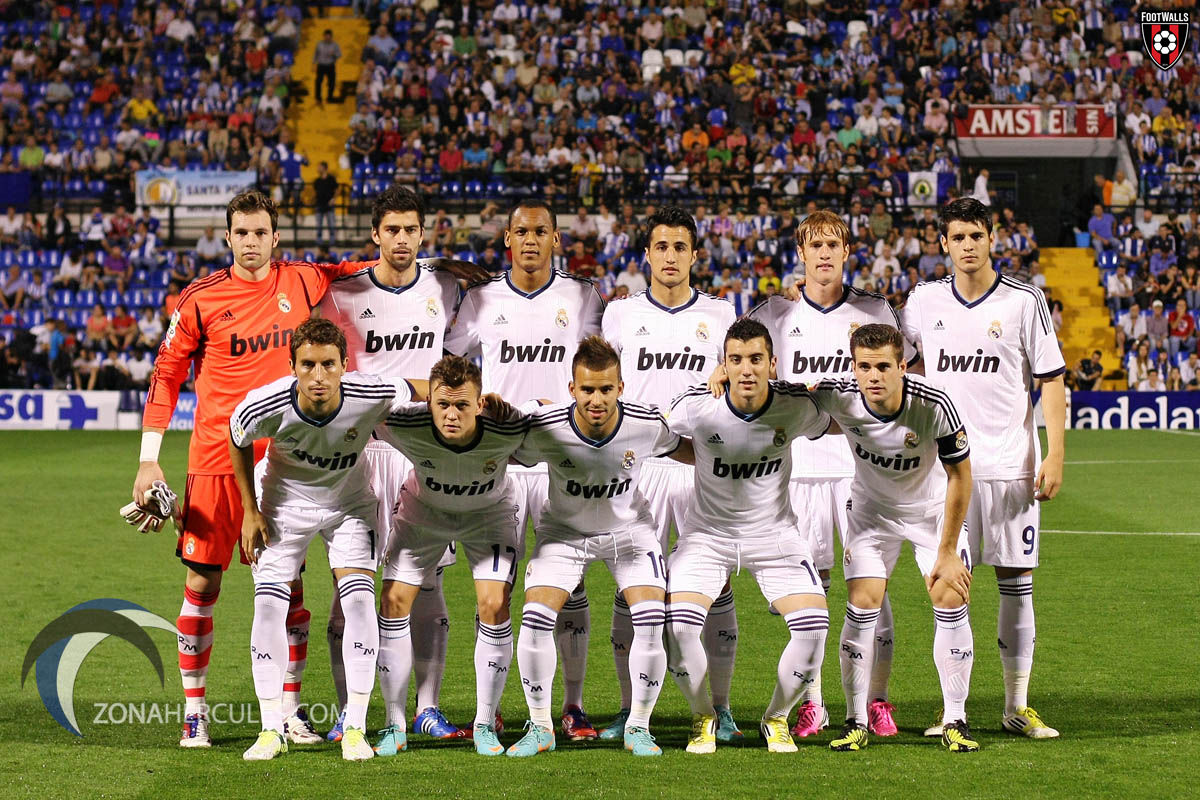 Nice Images Collection: Real Madrid Castilla Desktop Wallpapers