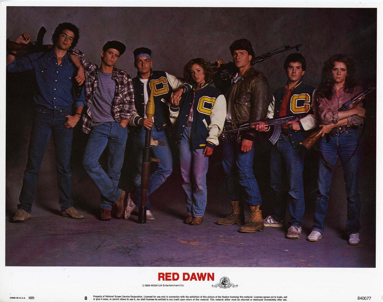 HD Quality Wallpaper | Collection: Movie, 1280x1011 Red Dawn (1984)