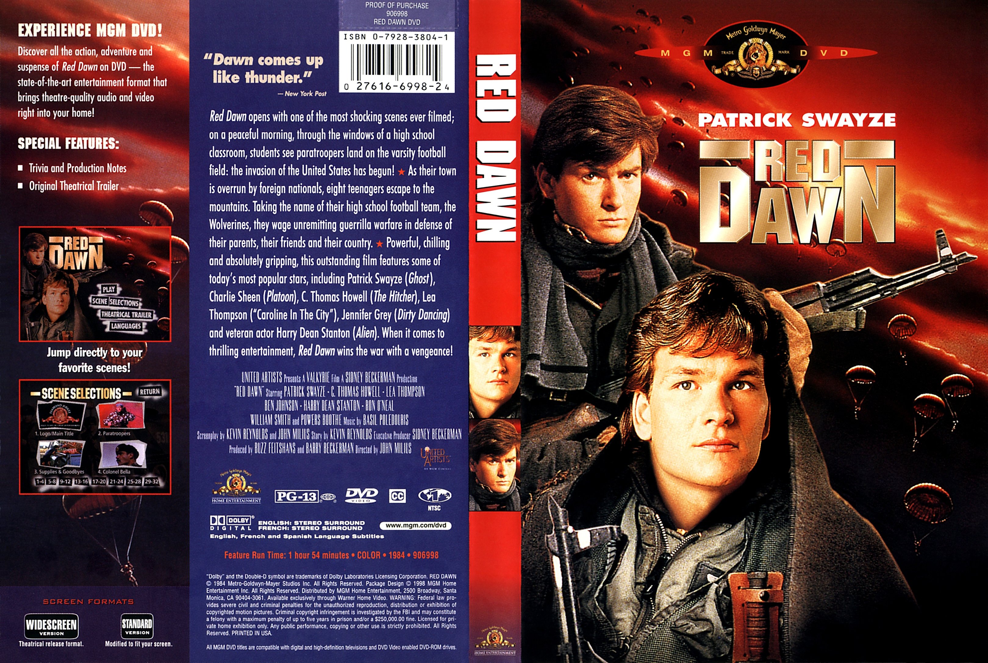 Nice Images Collection: Red Dawn (1984) Desktop Wallpapers