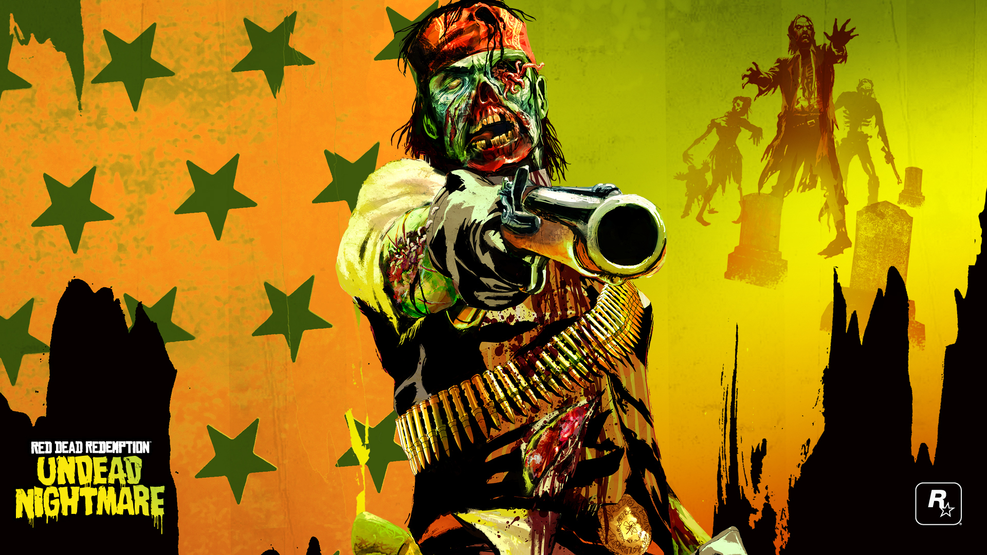 HD Quality Wallpaper | Collection: Video Game, 1920x1080 Red Dead Redemption: Undead Nightmare