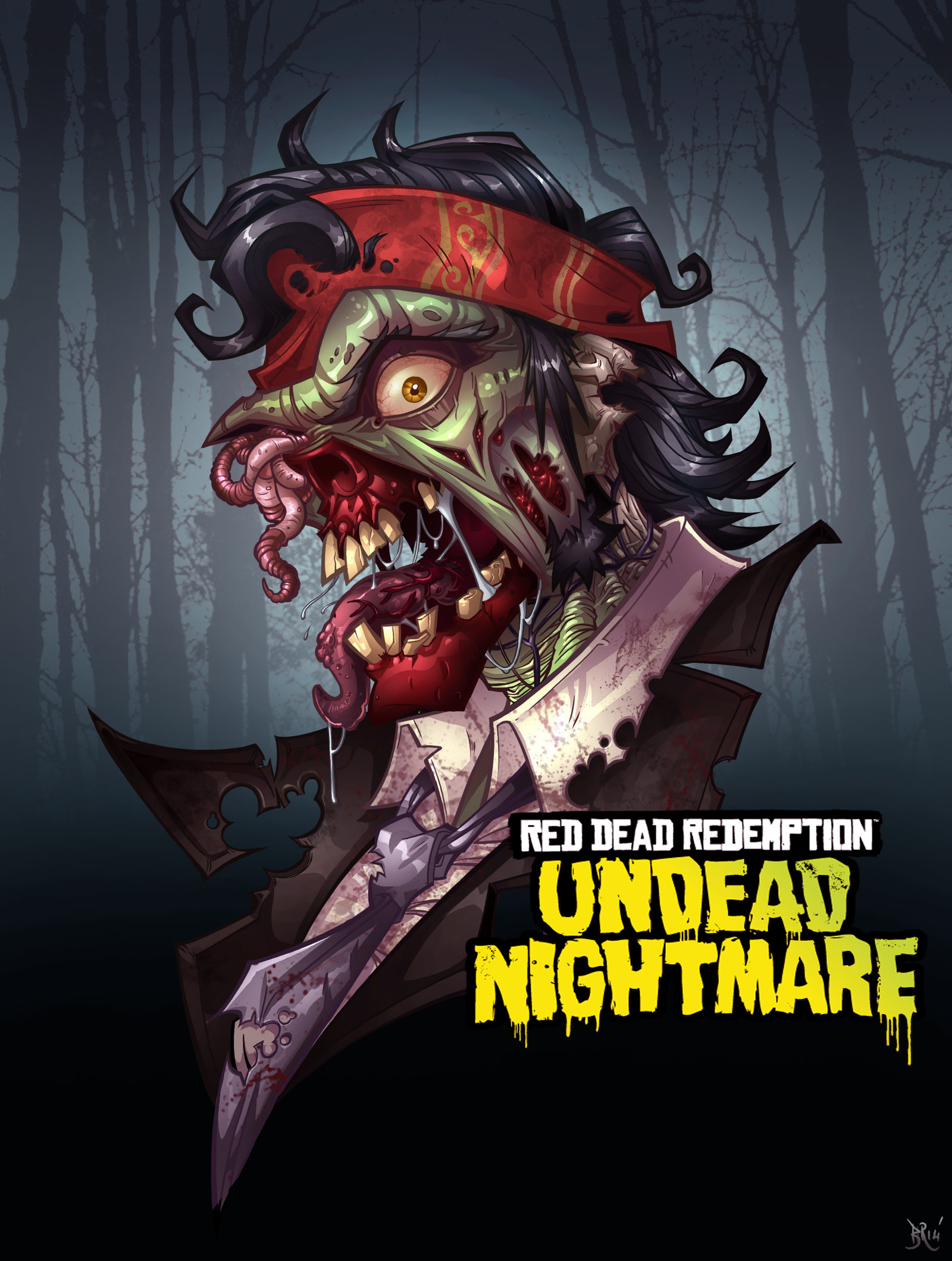 Red Dead Redemption: Undead Nightmare Backgrounds, Compatible - PC, Mobile, Gadgets| 1600x2119 px