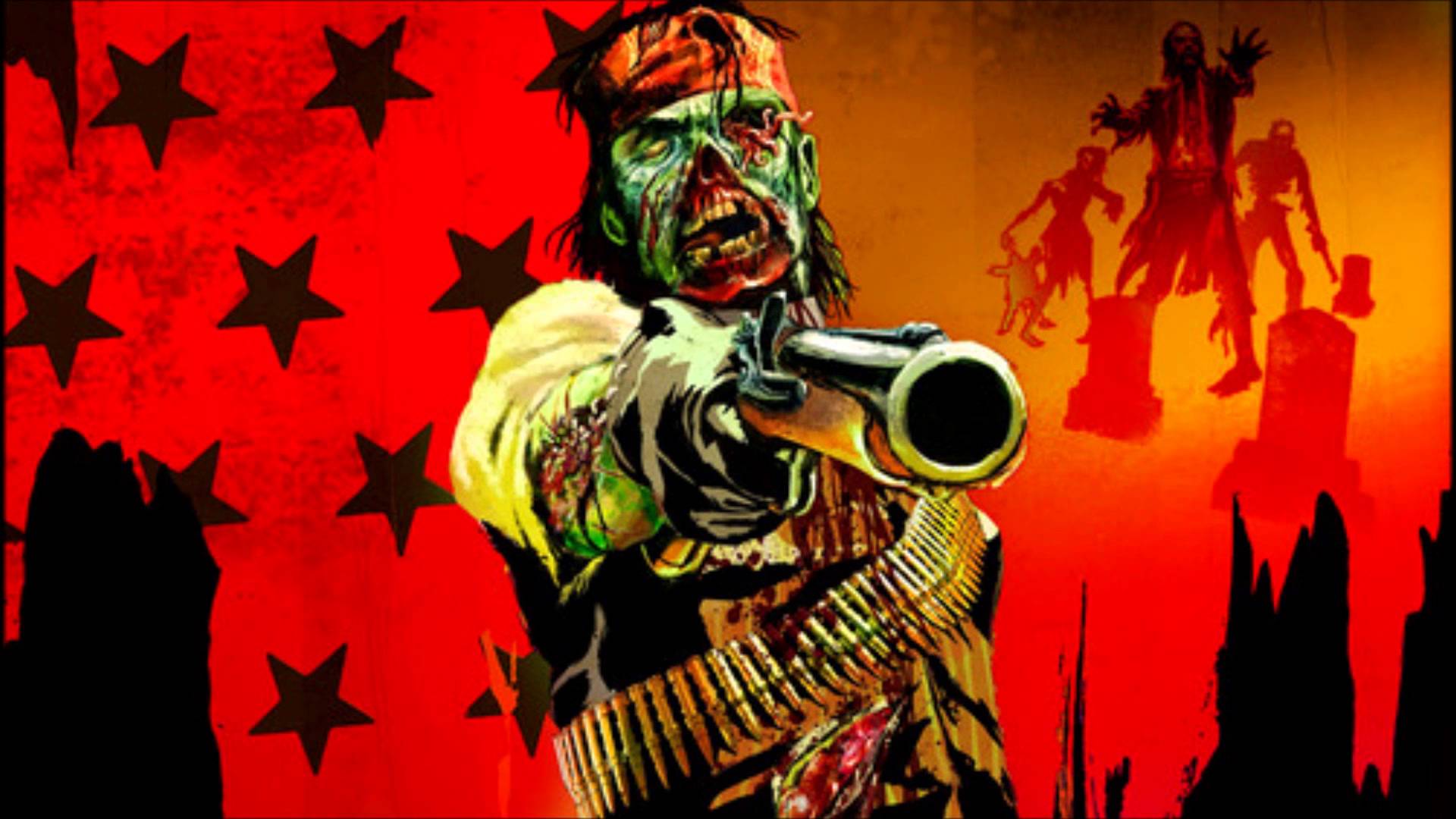 Red Dead Redemption: Undead Nightmare Backgrounds, Compatible - PC, Mobile, Gadgets| 1920x1080 px