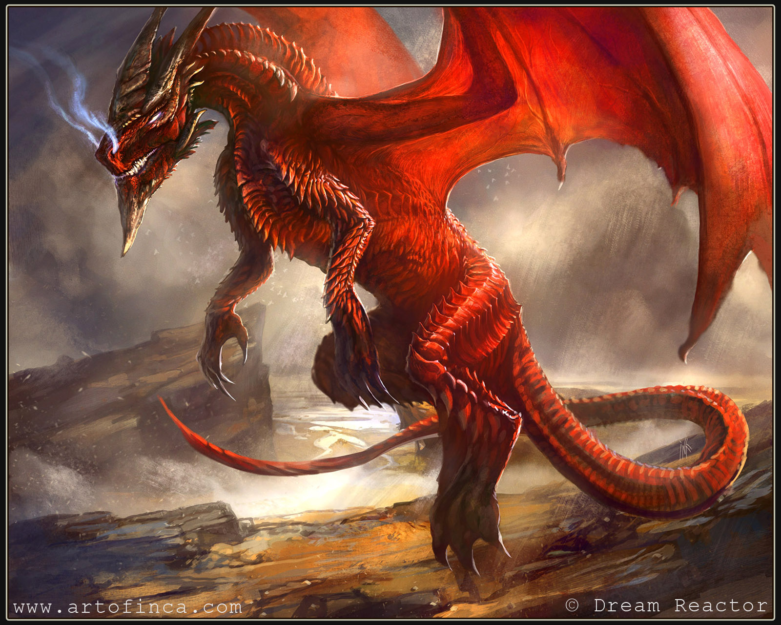 HQ Red Dragon Wallpapers | File 516.17Kb