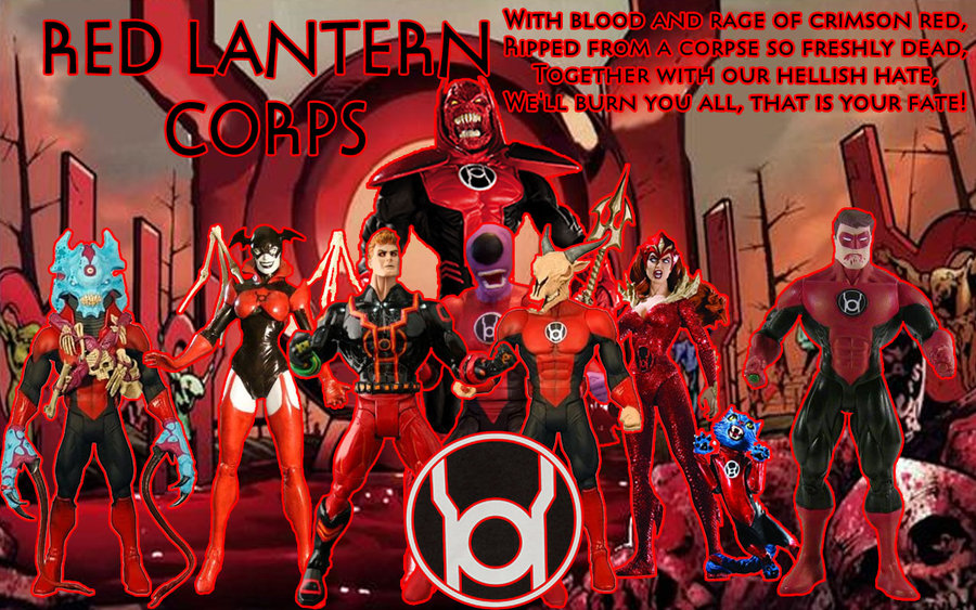 Red Lantern Corps HD wallpapers, Desktop wallpaper - most viewed