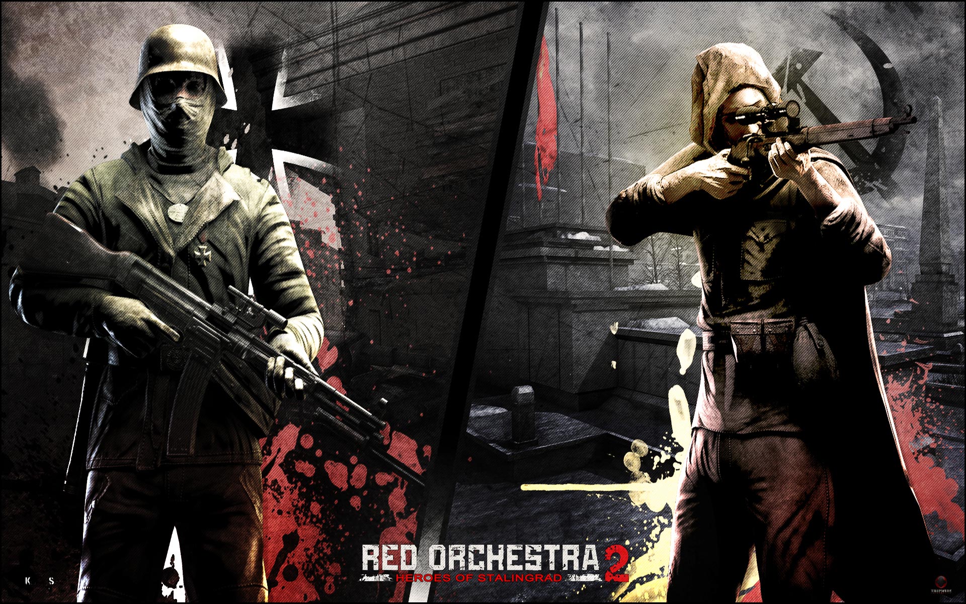 Nice Images Collection: Red Orchestra 2: Heroes Of Stalingrad Desktop Wallpapers