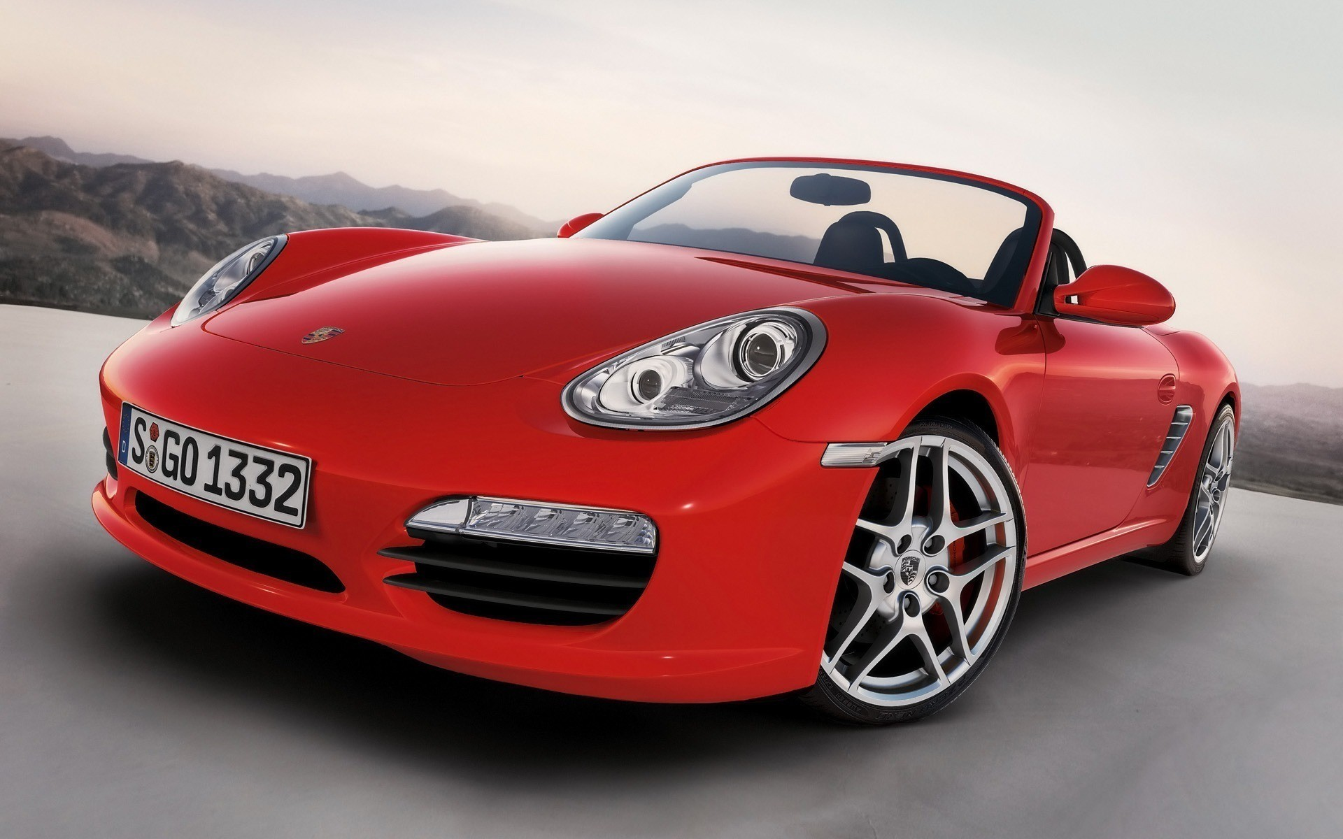 Red Porsche #10