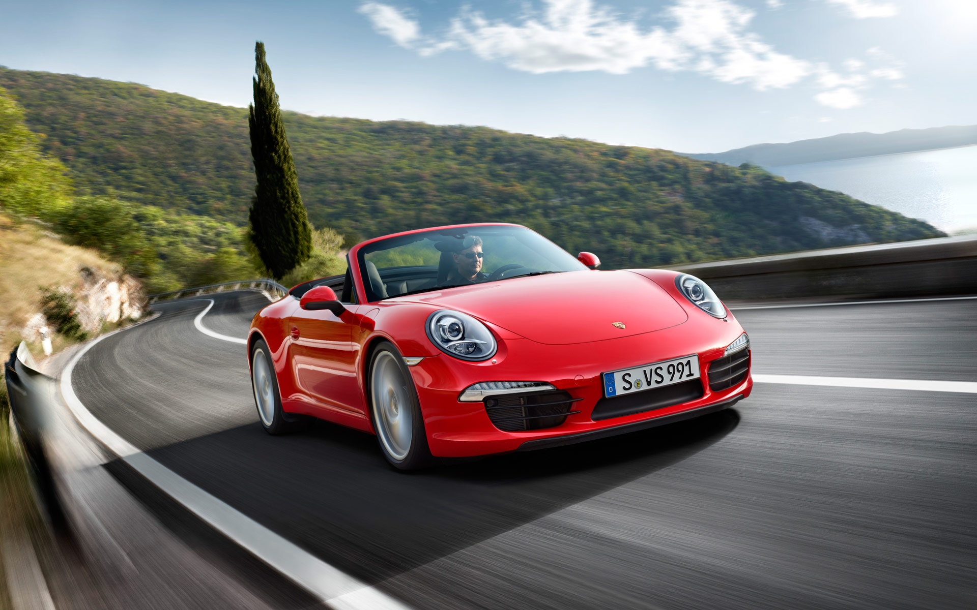 Nice Images Collection: Red Porsche Desktop Wallpapers