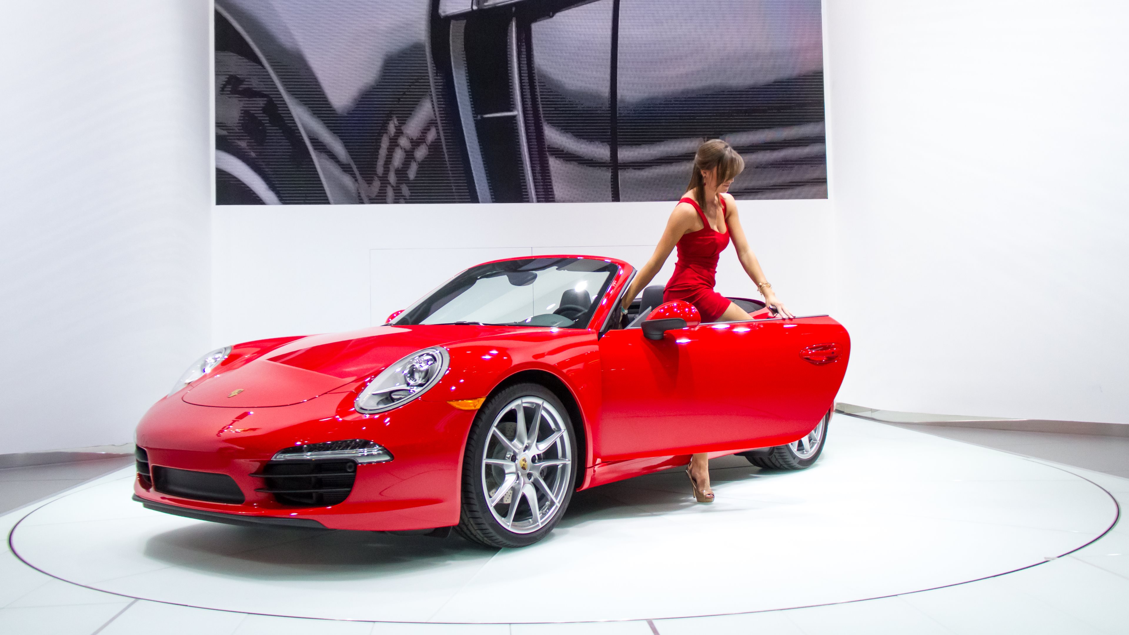 Red Porsche #6
