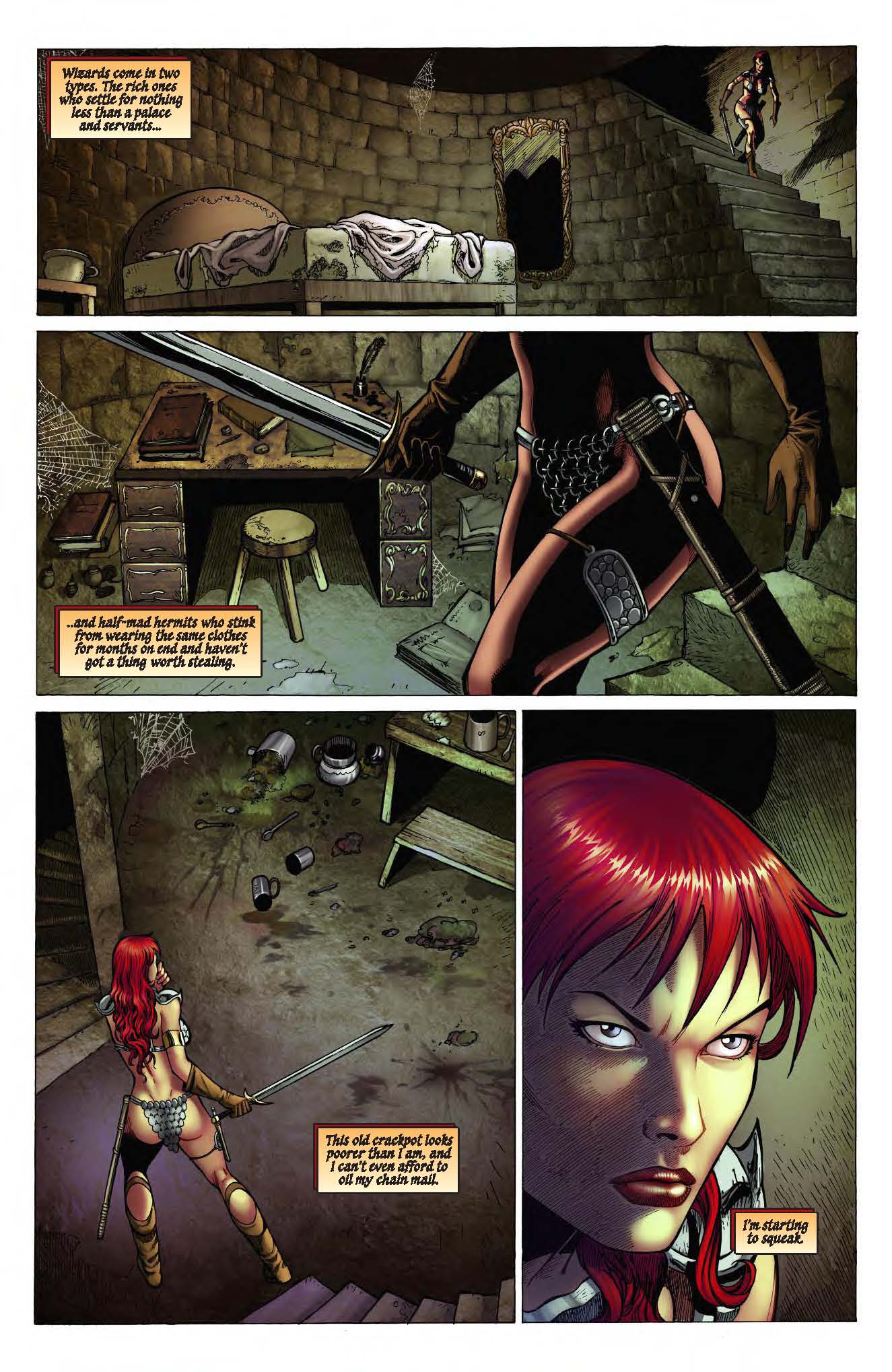 Red Sonja: Unchained Pics, Comics Collection