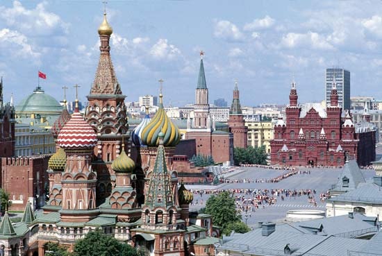 Red Square Pics, Man Made Collection