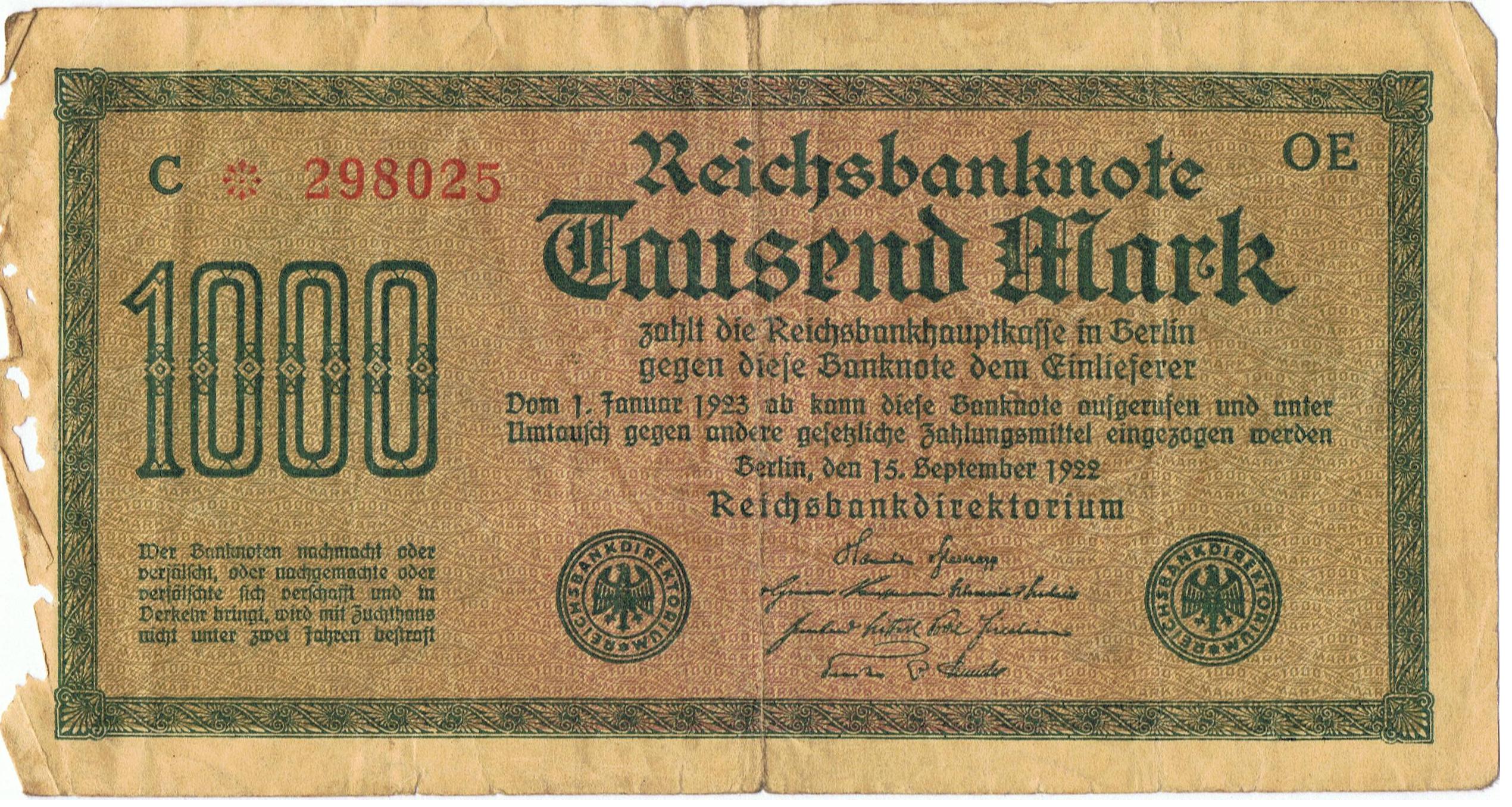 Reichsmark #3