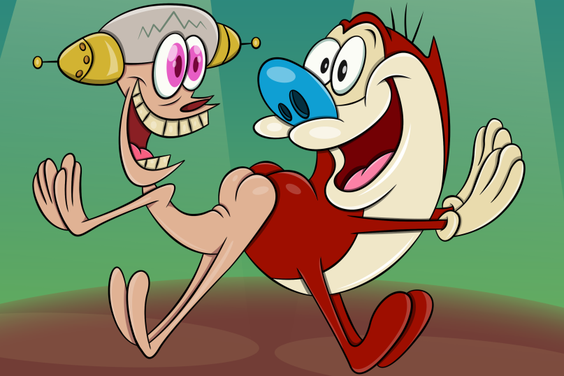 HD Quality Wallpaper | Collection: Cartoon, 807x538 Ren And Stimpy