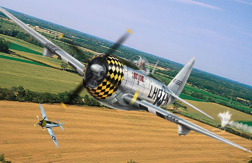 HD Quality Wallpaper | Collection: Military, 500x324 Republic P-47 Thunderbolt