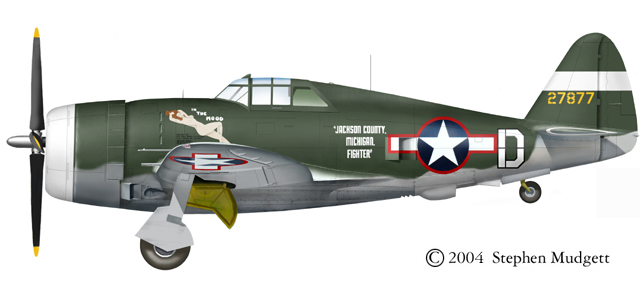 Nice Images Collection: Republic P-47 Thunderbolt Desktop Wallpapers