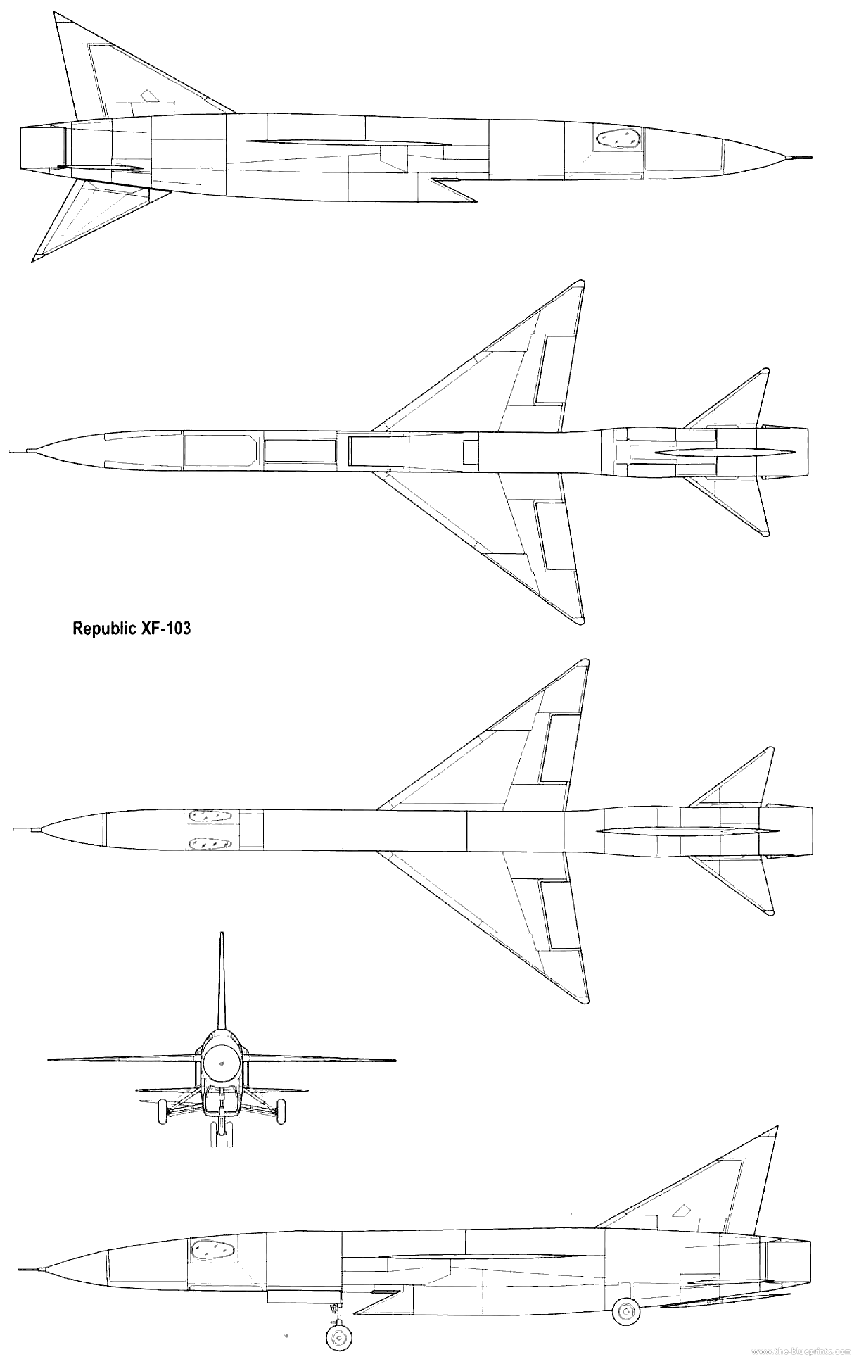 Republic XF-103 #23
