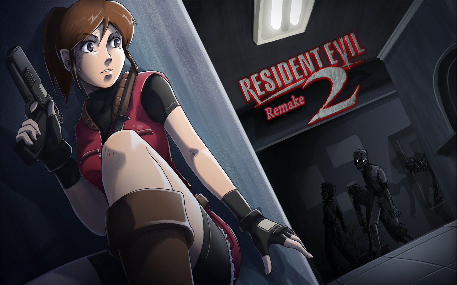 Nice wallpapers Resident Evil 2 1500x938px