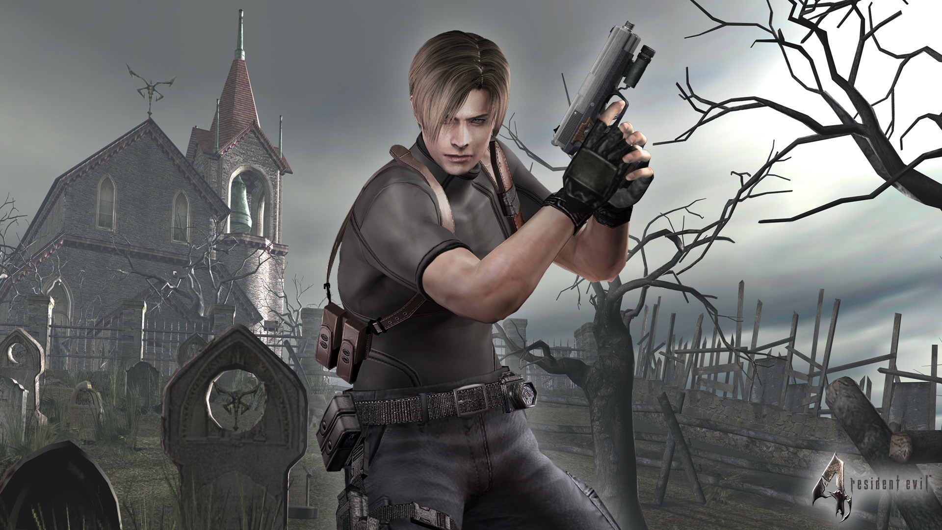 Resident Evil 4 Game Wallpaper 4k