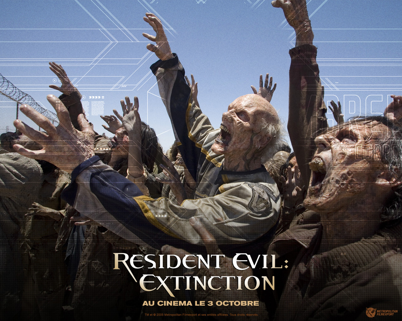 Nice Images Collection: Resident Evil: Extinction Desktop Wallpapers