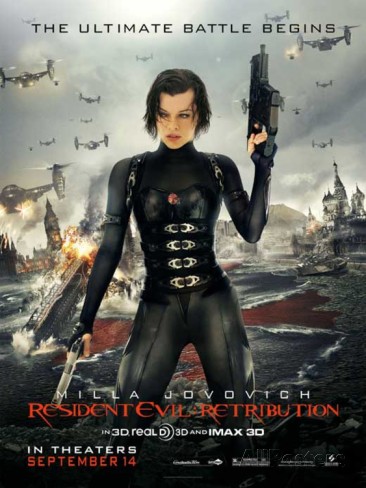 HD Quality Wallpaper | Collection: Movie, 366x488 Resident Evil: Retribution