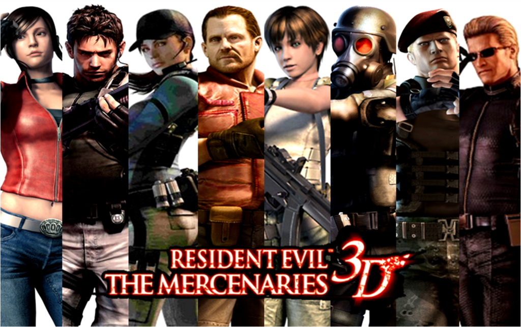 HQ Resident Evil: The Mercenaries 3d Wallpapers | File 961.2Kb