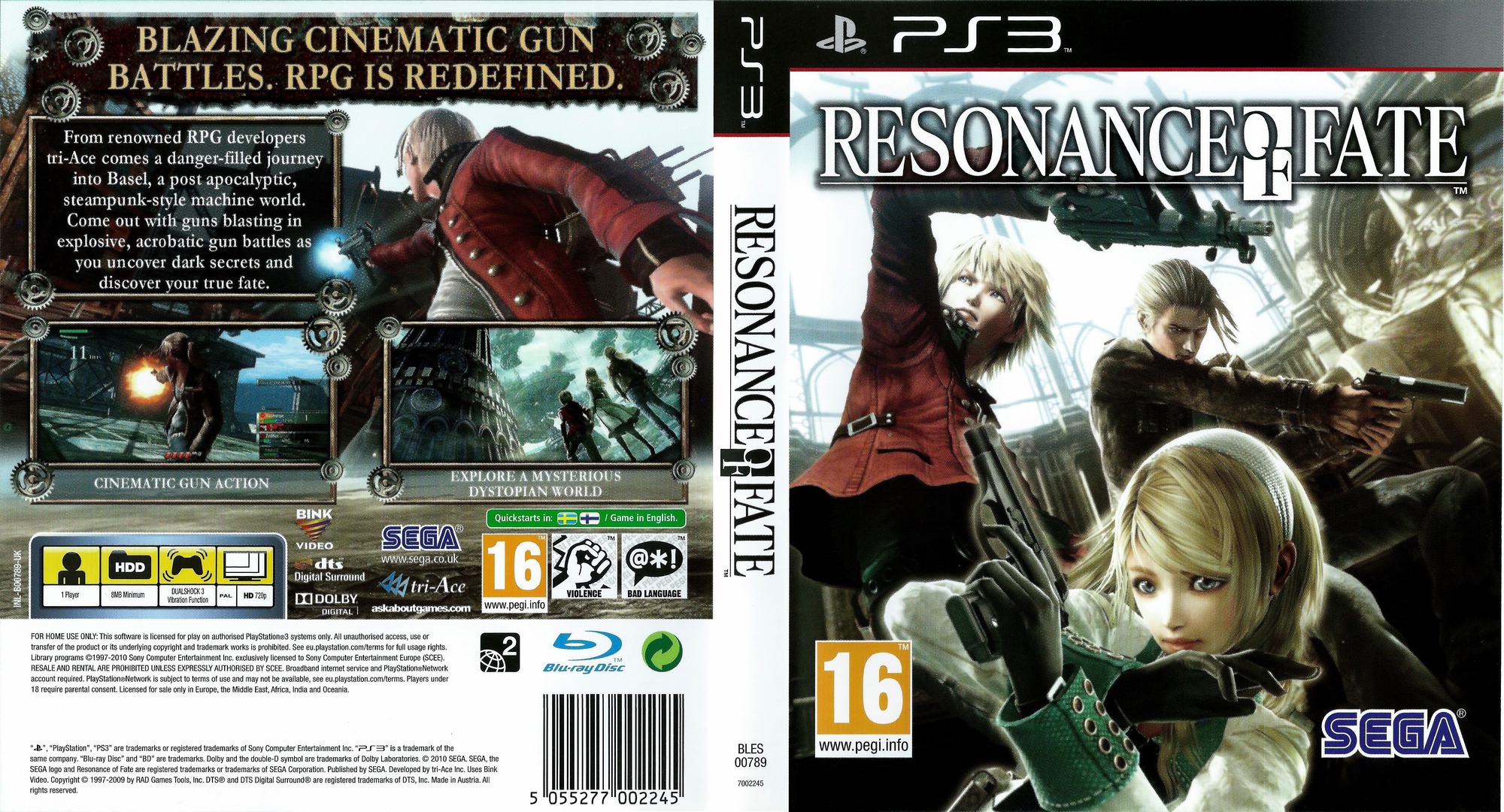 Most viewed Resonance Of Fate wallpapers | 4K Wallpapers