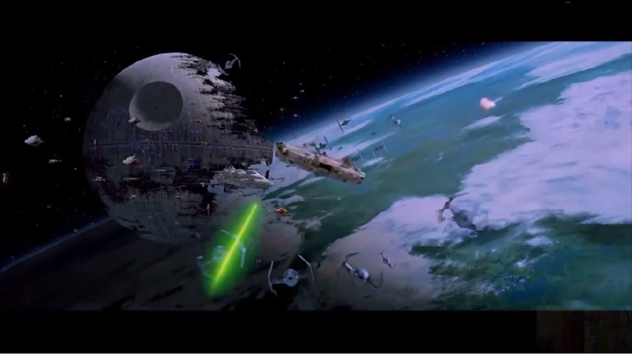 Return Of The Jedi: Death Star Battle HD wallpapers, Desktop wallpaper - most viewed