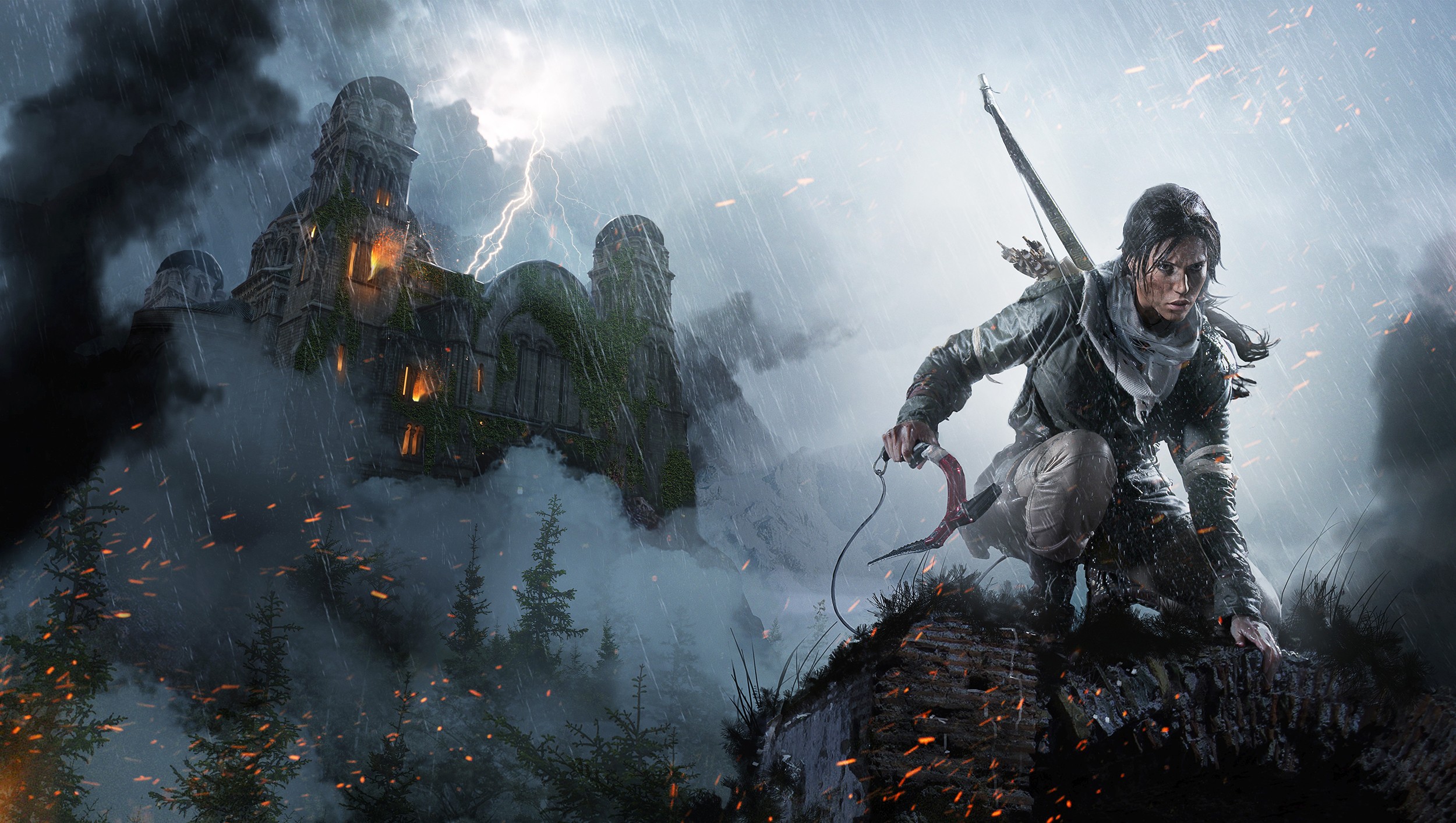 Rise Of The Tomb Raider Backgrounds, Compatible - PC, Mobile, Gadgets| 2500x1413 px