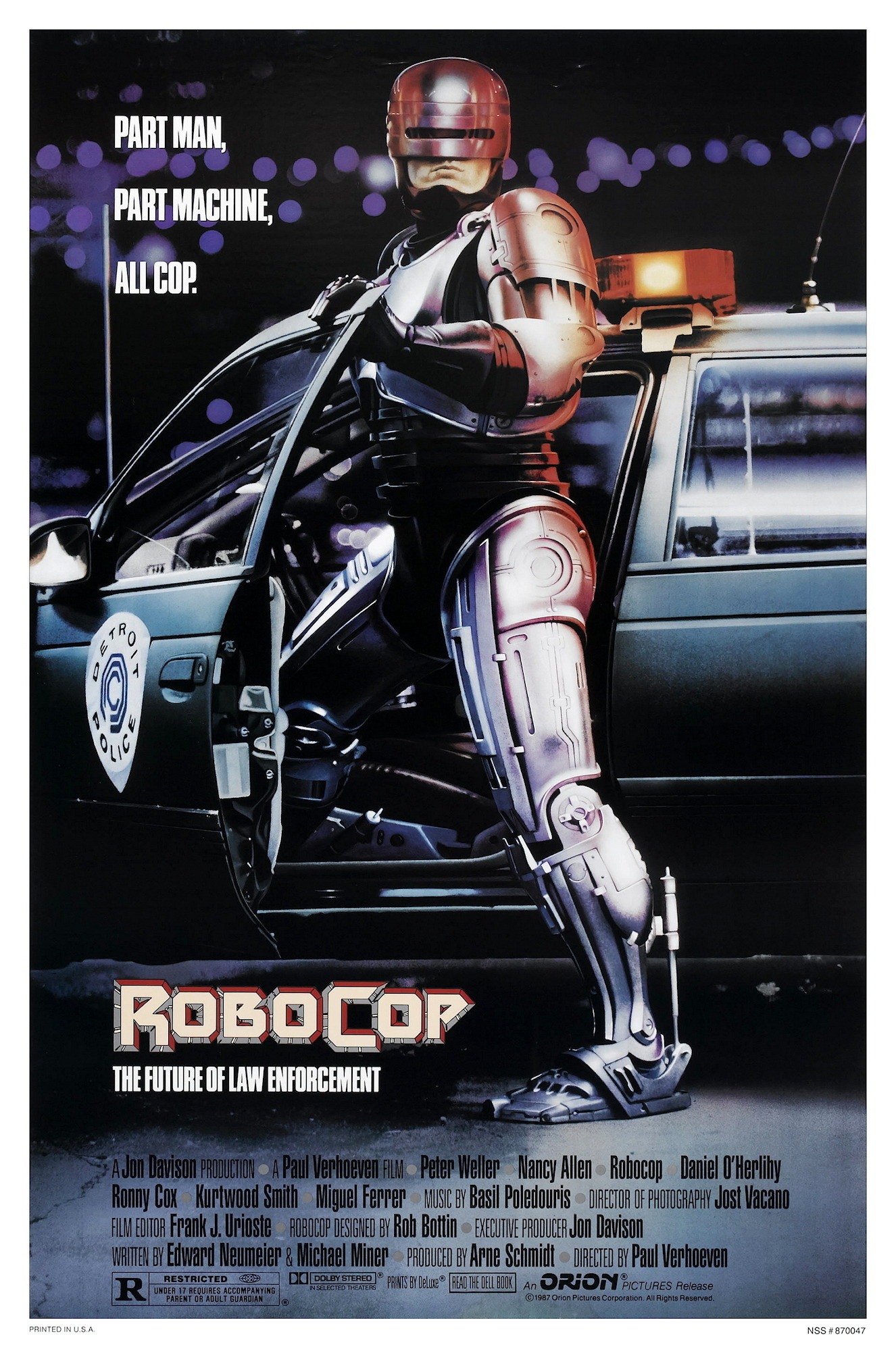 RoboCop (1987) Backgrounds, Compatible - PC, Mobile, Gadgets| 1326x2000 px