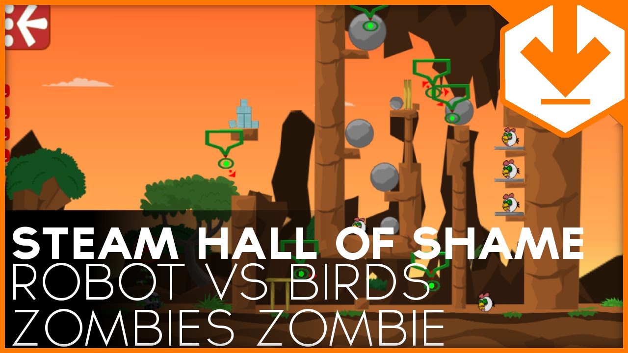 Robot Vs Birds Zombies Backgrounds, Compatible - PC, Mobile, Gadgets| 1280x720 px