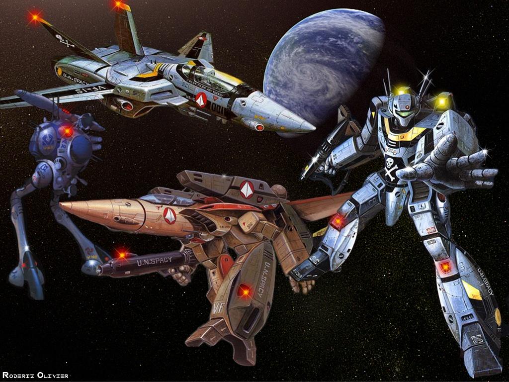 HD Quality Wallpaper | Collection: Anime, 1024x768 Robotech