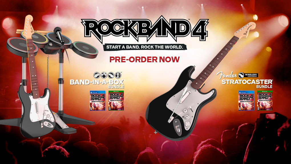 Rockband 4 Pics, Video Game Collection