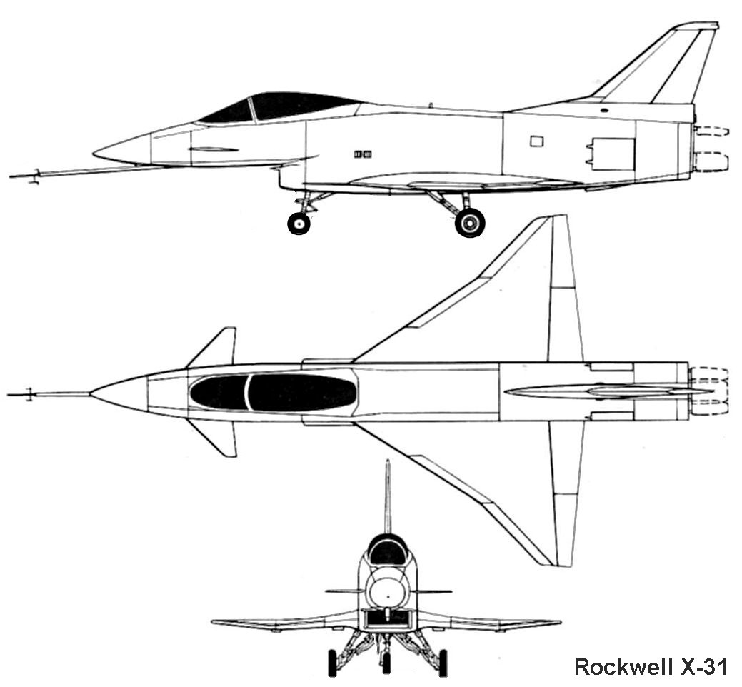 Rockwell-MBB X-31 #6