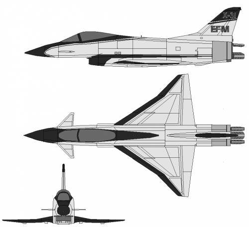 Rockwell-MBB X-31 #24