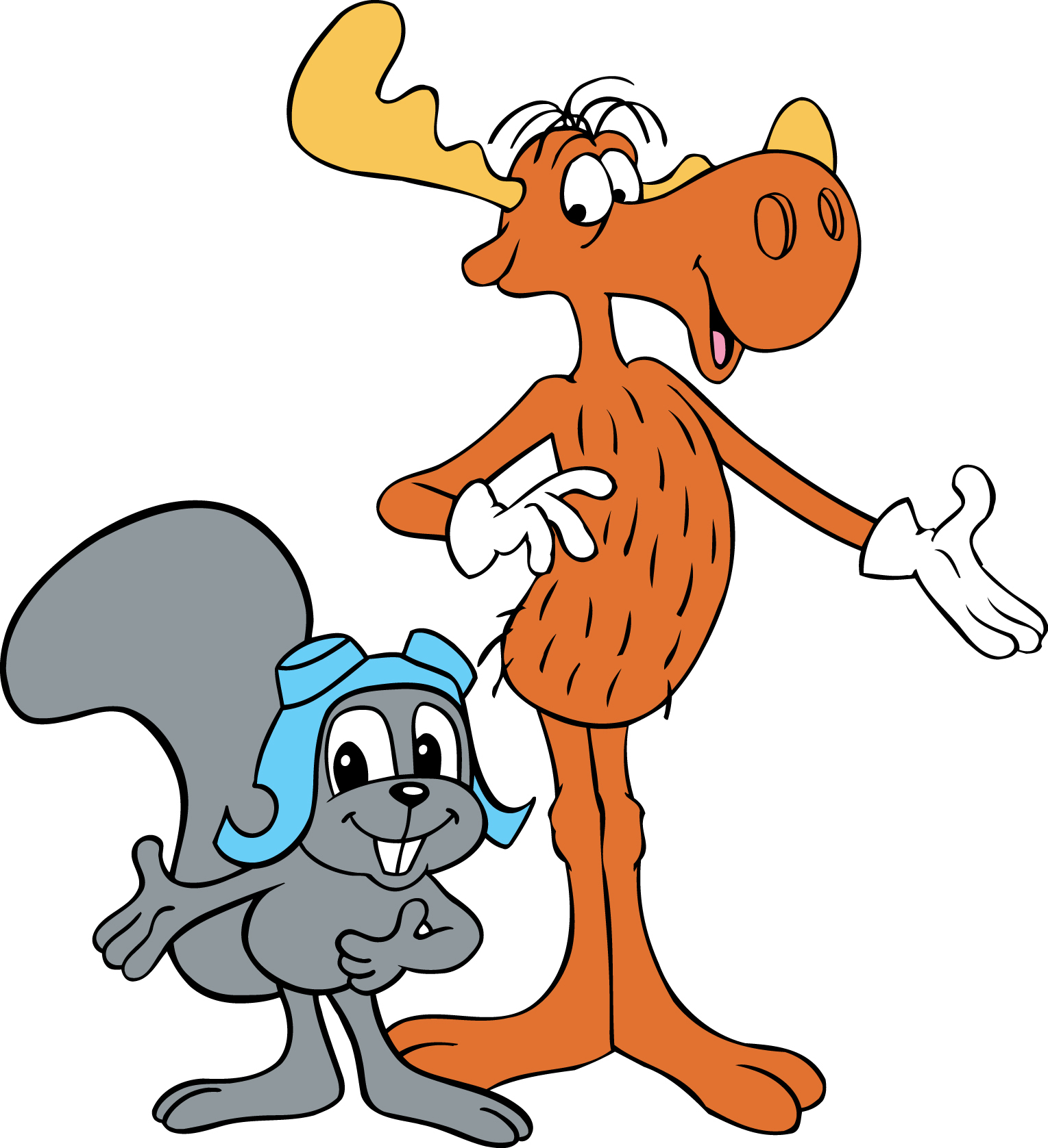 Nice wallpapers Rocky And Bullwinkle 1529x1677px