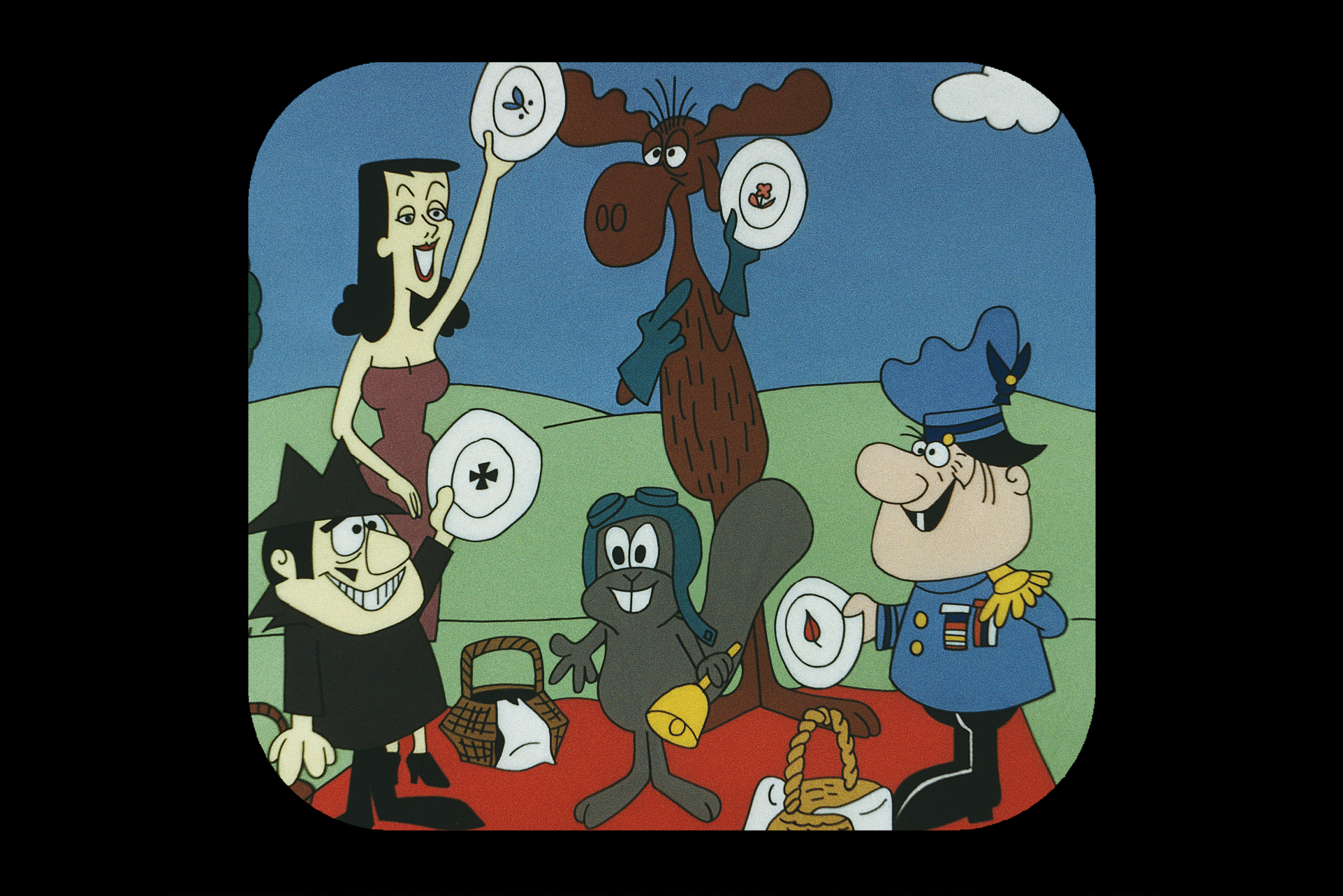 High Resolution Wallpaper | Rocky And Bullwinkle 3072x2049 px