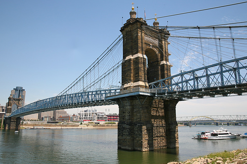 HD Quality Wallpaper | Collection: Man Made, 500x333 Roebling Bridge