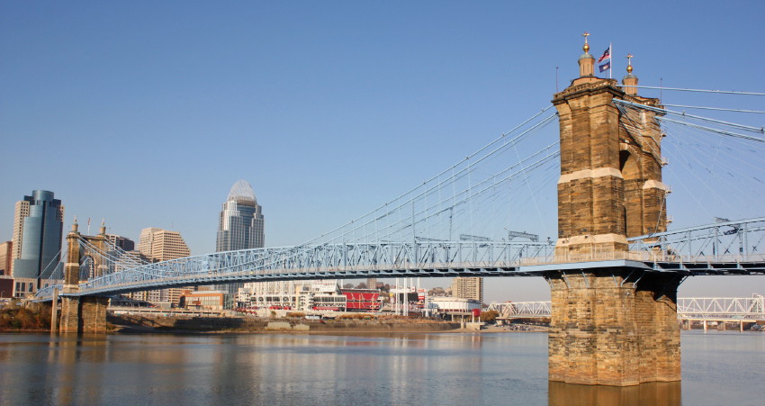 Roebling Bridge High Quality Background on Wallpapers Vista