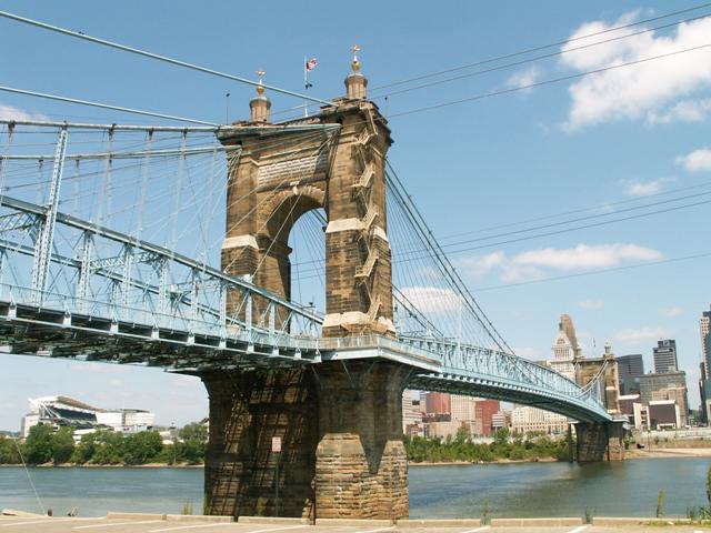 Roebling Bridge Pics, Man Made Collection