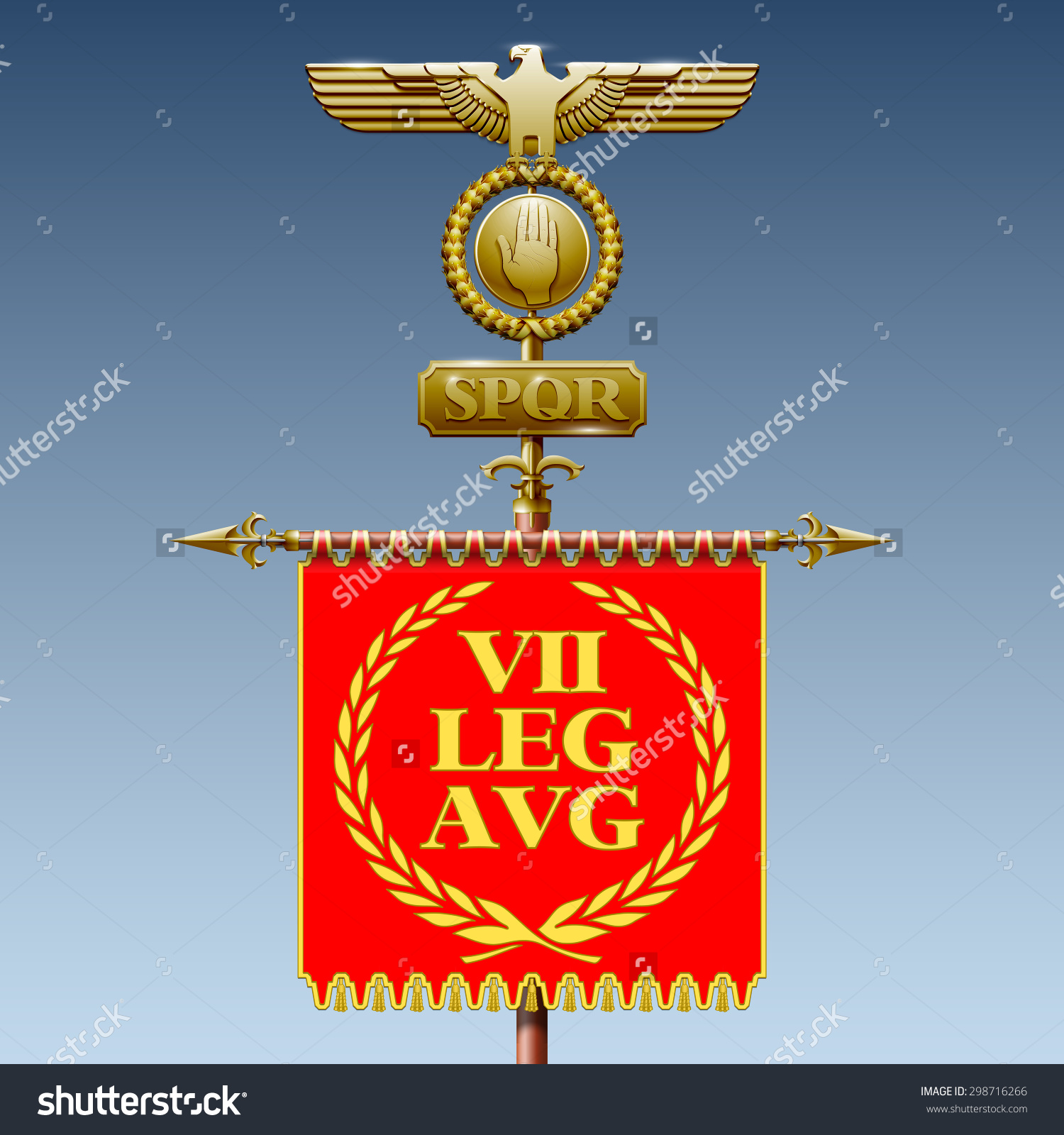 Images of Roman Legion Flag | 1500x1600